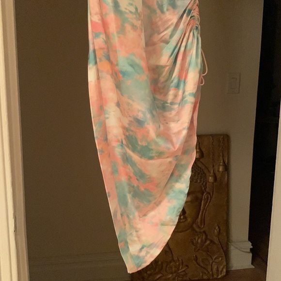 For Love & Lemons Call Me tie dye cinch dress - medium (NEW!!) - Picture 9 of 15